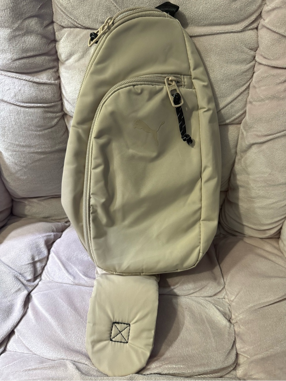 PUMA Beige Sling Crossbody Bag